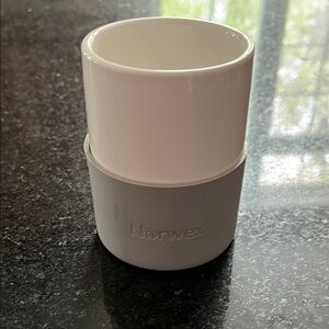 Norwex porcelain sink organizer replacement White and Gray Cup